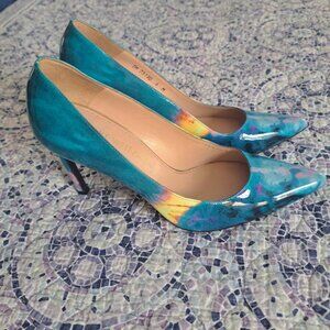 Stuart Weitzman Patent Pumps